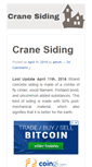 Mobile Screenshot of cranesiding.net